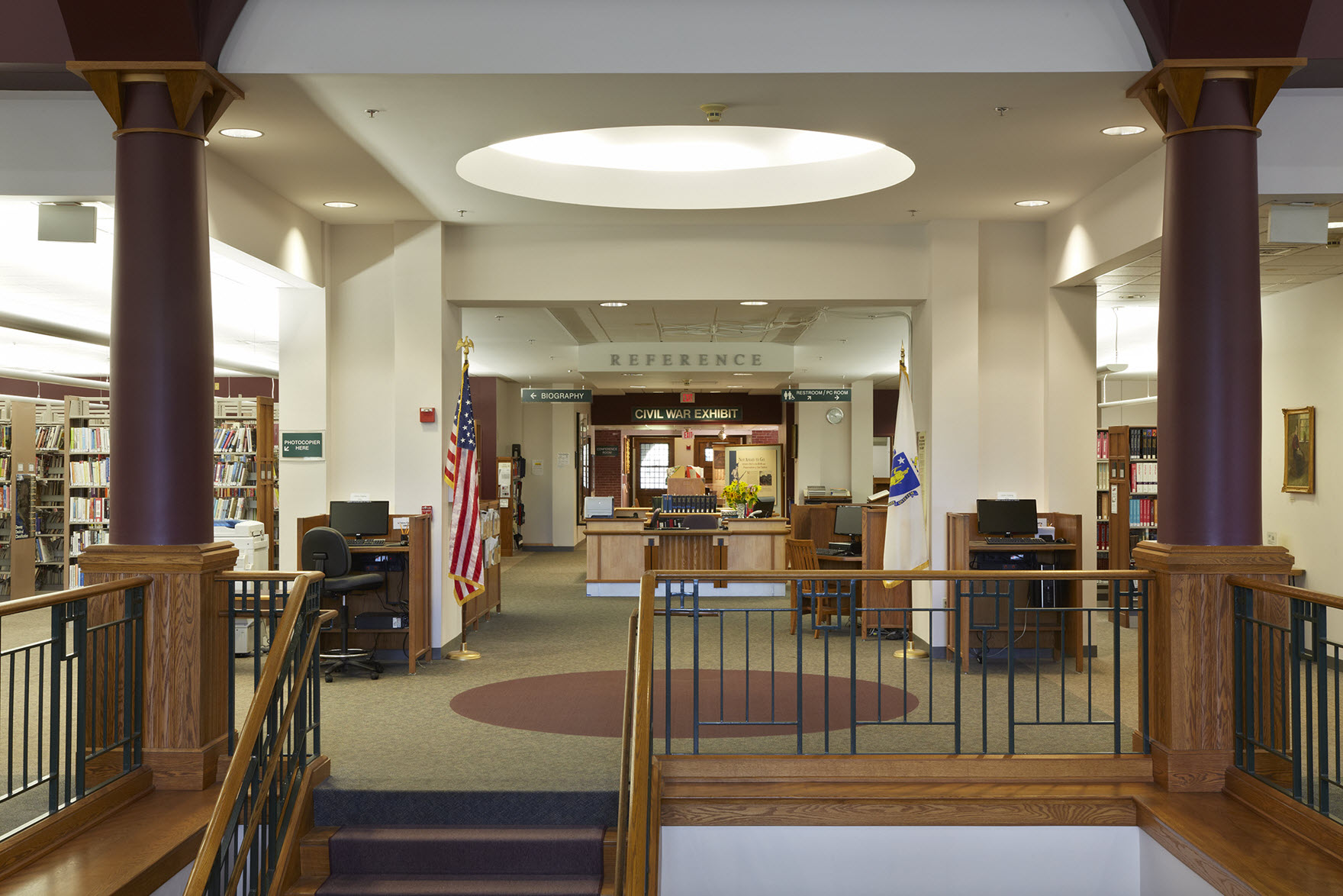 Acton Memorial Library Mayer Upper Level East