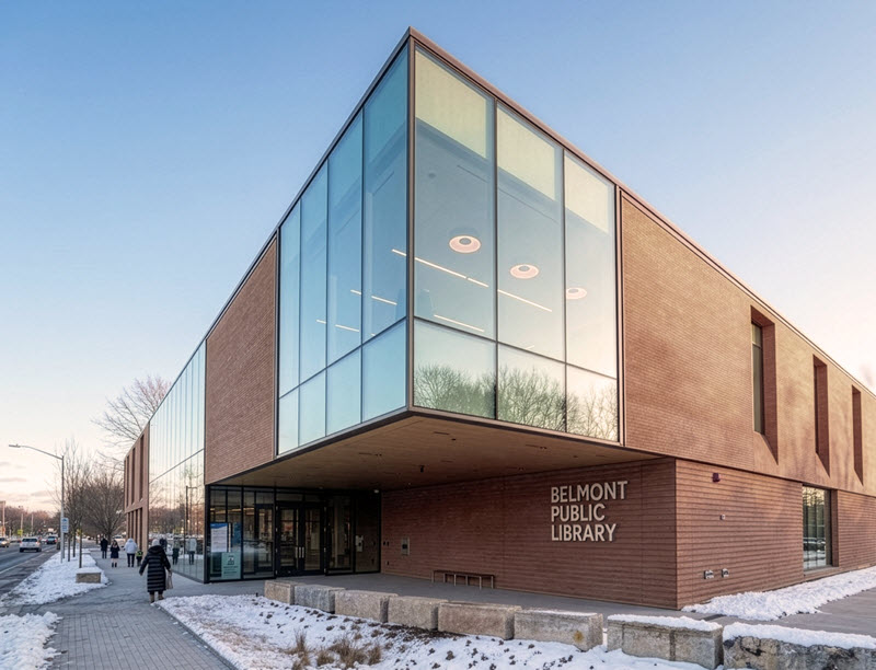 Belmont Public Library building